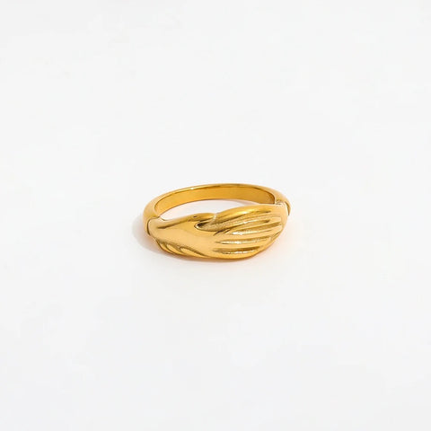 'MAYA' ring.